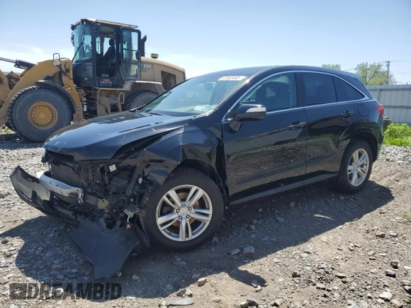 2015 Acura RDX z VIN 5J8TB4H34FL019236, wystawiony jako Copart lot #57553495 z przebiegiem 133 527 mil mil oraz Szkoda całkowita • Salvage title. Historia ofert i sprzedaży dostępna na DreamBid. Obrazek 1.