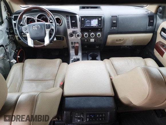 2014 Toyota Sequoia Platinum with VIN 5TDDW5G14ES104393, listed as a Copart auction lot 45494815 with 243,245 mi miles and Salvage Title. Bid and sale history available at carsss.com. Image 8.
