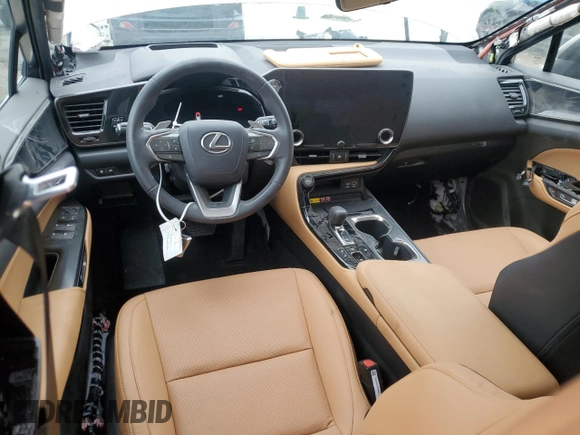 2022 Lexus NX with VIN 2T2GKCEZ4NC008144, listed as a Copart auction lot 53553595 with 35,834 mi miles and Salvage Title. Bid and sale history available at carsss.com. Image 8.