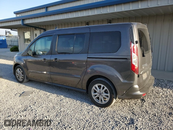 2021 Ford Transit Connect XLT with VIN NM0GS9F21M1487521, listed as a Copart auction lot 53732695 with 58,187 mi miles and Salvage title. Bid and sale history available at DreamBid. Image 2.