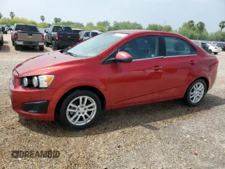 2014 Chevrolet Sonic LT with VIN 1G1JC5SH2E4241563, listed as a Copart auction lot 50724615 with 124,390 mi miles and Clean Title. Bid and sale history available at DreamBid. Image 1.