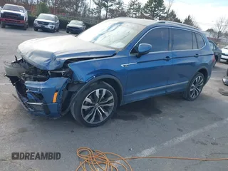 2018 Volkswagen Tiguan SEL Premium with VIN 3VV5B7AX0JM218427, listed as a IAAI auction lot 41188087 with 46,877 mi miles and . Bid and sale history available at DreamBid. Image 18.