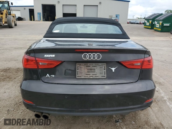 2015 Audi A3 1.8T Premium Plus with VIN WAU5CLFF8F1101636, listed as a Copart auction lot 56336754 with 125,709 mi miles and Salvage Title. Bid and sale history available at carsss.com. Image 6.