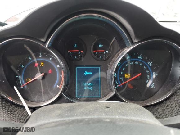 2012 Chevrolet Cruze LTZ with VIN 1G1PH5SC3C7407939, listed as a Copart auction lot 52715615 with 134,253 mi miles and Salvage Title. Bid and sale history available at carsss.com. Image 9.
