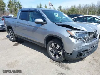 2019 Honda Ridgeline RTL with VIN 5FPYK3F58KB040744, listed as a IAAI auction lot 41894219 with 89,250 mi miles. Bid and sale history available at carsss.com. Image 1.