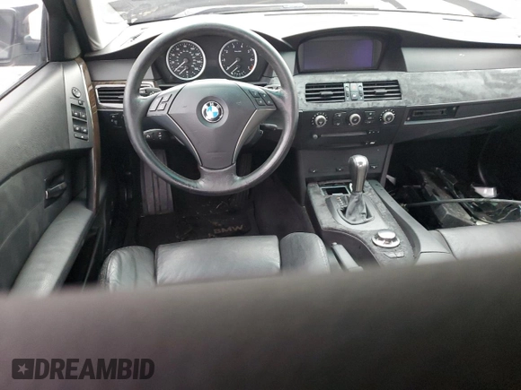 2004 BMW 5 Series 545iA with VIN WBANB335X4B110599, listed as a Copart auction lot 78987354 with 96,389 mi miles and Salvage Title. Bid and sale history available at carsss.com. Image 8.