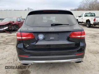 2017 Mercedes-Benz GLC with VIN WDC0G4KB1HV007677, listed as a Copart auction lot 39696093 with 107,848 mi miles. Bid and sale history available at carsss.com. Image 6.