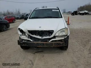 1999 Mercedes-Benz M-Class with VIN 4JGAB54E2XA061500, listed as a Copart auction lot 51301525 with 191,463 mi miles and Salvage Title. Bid and sale history available at carsss.com. Image 5.