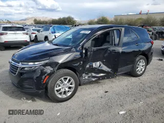 2022 Chevrolet Equinox LS z VIN 2GNAXHEVXN6119294, wystawiony jako Copart lot #51956075 z przebiegiem 34 320 mil mil oraz Szkoda całkowita • Salvage title. Historia ofert i sprzedaży dostępna na DreamBid. Obrazek 1.