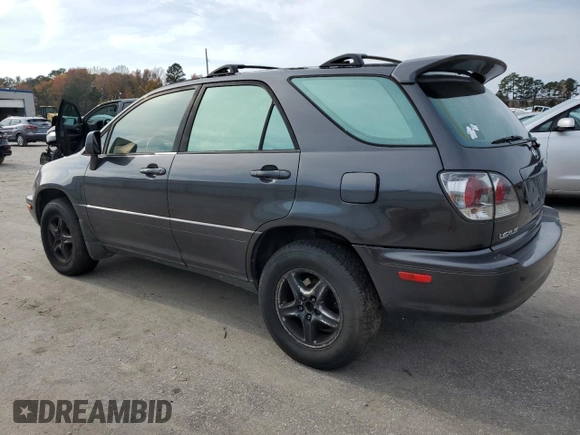 2002 Lexus RX 300 with VIN JTJGF10U920140103, listed as a Copart auction lot 82620844 with 157,055 mi miles and Clean Title. Bid and sale history available at carsss.com. Image 2.