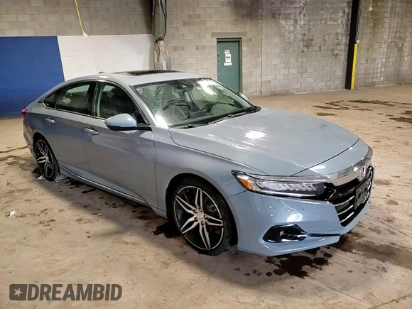 2021 Honda Accord Touring with VIN 1HGCV2F91MA012403, listed as a Copart auction lot 48781655 with Not provided miles and Salvage title. Bid and sale history available at DreamBid. Image 13.