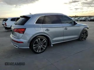 2018 Audi SQ5 Premium Plus with VIN WA1A4AFY2J2119969, listed as a Copart auction lot 69327482 with 57,897 mi miles. Bid and sale history available at carsss.com. Image 3.