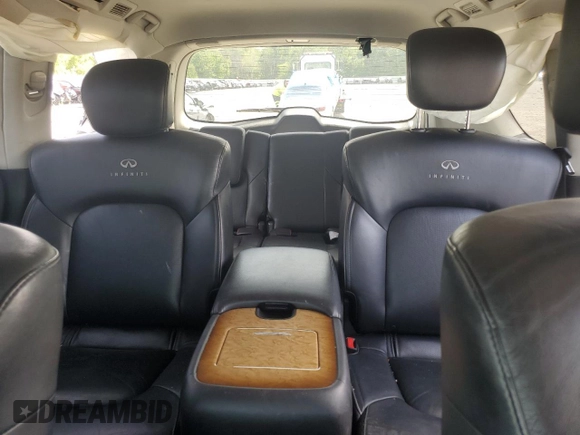 2014 Infiniti QX80 with VIN JN8AZ2NE1E9068423, listed as a Copart auction lot 58903345 with 160,857 mi miles and Clean title. Bid and sale history available at DreamBid. Image 10.