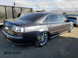 2004 Audi A8 L with VIN WAUML44E24N006328, listed as a Copart auction lot 78451494 with 181,619 mi miles and Salvage Title. Bid and sale history available at carsss.com. Image 3.