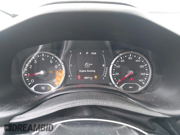 2016 Jeep Renegade Latitude with VIN ZACCJBBT3GPD93736, listed as a IAAI auction lot 41986406 with 98,571 mi miles. Bid and sale history available at carsss.com. Image 7.