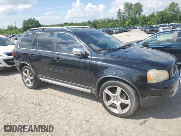 2012 Volvo XC90 R-Design with VIN YV4952CT5C1615178, listed as a Copart auction lot 55221874 with 189,105 mi miles and Salvage Title. Bid and sale history available at carsss.com. Image 4.