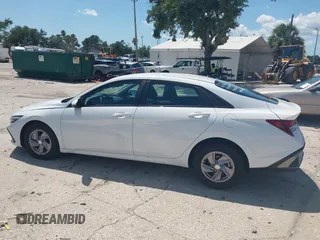 2025 Hyundai Elantra SE with VIN KMHLL4DG9SU861154, listed as a IAAI auction lot 42591870 with 7,070 mi miles and . Bid and sale history available at DreamBid. Image 14.