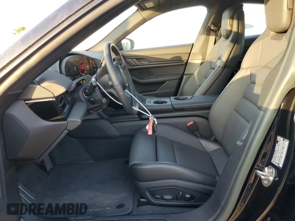 2024 Porsche Taycan with VIN WP0AA2Y10RSA10283, listed as a Copart auction lot 82637484 with 3,036 mi miles and Salvage title. Bid and sale history available at DreamBid. Image 7.