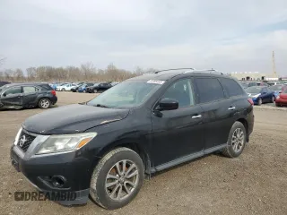 2014 Nissan Pathfinder Platinum with VIN 5N1AR2MM2EC696882, listed as a Copart auction lot 52686495 with 193,459 mi miles and Clean Title. Bid and sale history available at carsss.com. Image 1.