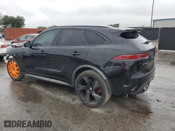 2021 Jaguar F-Pace SVR с VIN SADCZ2EE6MA668800, выставлен на аукционе Copart как лот 65005635 с пробегом 42 033 миль миль и Чистый • Clean title. История ставок и продаж доступна на DreamBid. Изображение 2.