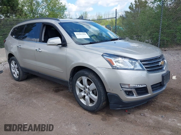2016 Chevrolet Traverse LT z VIN 1GNKVGKD3GJ195932, wystawiony jako IAAI lot #42243260 z przebiegiem 122 449 mil mil oraz . Historia ofert i sprzedaży dostępna na DreamBid. Obrazek 1.