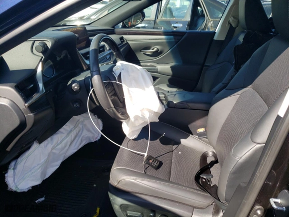 2019 Lexus ES with VIN 58ABZ1B16KU049472, listed as a Copart auction lot 70928213 with 0 mi miles and Salvage Title. Bid and sale history available at carsss.com. Image 7.