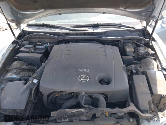 2008 Lexus IS 250 with VIN JTHBK262082063010, listed as a IAAI auction lot 42074210 with 254,695 mi miles. Bid and sale history available at carsss.com. Image 10.