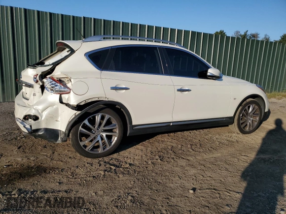 2017 Infiniti QX50 with VIN JN1BJ0RRXHM403918, listed as a Copart auction lot 70429894 with 78,621 mi miles and Salvage Title. Bid and sale history available at carsss.com. Image 3.
