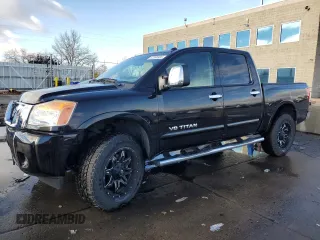 2013 Nissan Titan SV with VIN 1N6BA0EC4DN311266, listed as a Copart auction lot 82396994 with 47,864 mi miles and Salvage title. Bid and sale history available at DreamBid. Image 1.