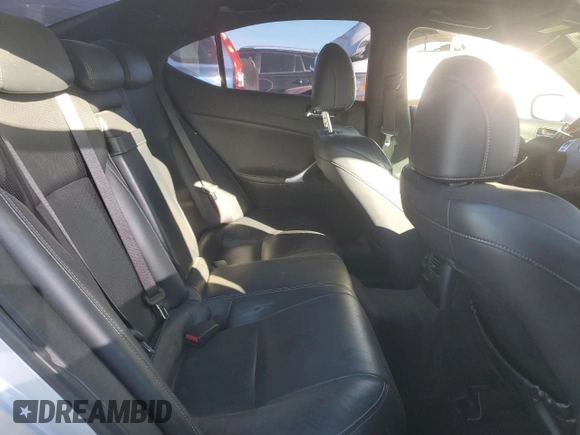 2012 Lexus IS 350 with VIN JTHCE5C2XC5002465, listed as a Copart auction lot 81585194 with 192,408 mi miles and Salvage title. Bid and sale history available at DreamBid. Image 10.