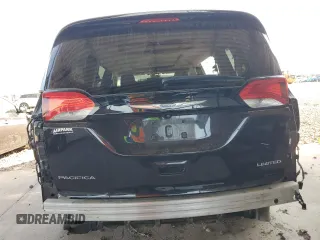 2018 Chrysler Pacifica Limited z VIN 2C4RC1GG2JR122308, wystawiony jako Copart lot #62636694 z przebiegiem 52 189 mil mil oraz Szkody całkowita. Historia ofert i sprzedaży dostępna na DreamBid. Obrazek 6.