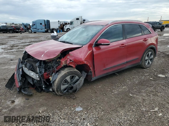 2017 Kia Niro EX with VIN KNDCC3LCXH5047255, listed as a Copart auction lot 88517085 with 164,104 mi miles and Salvage Title. Bid and sale history available at carsss.com. Image 1.