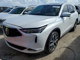 2023 Acura MDX w/Technology Package with VIN 5J8YD9H44PL006199, listed as a Copart auction lot 76787324 with 12,000 mi miles and Non Repairable. Bid and sale history available at carsss.com. Image 1.
