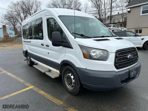 2016 Ford Transit Wagon XL with VIN 1FDZX2CM4GKA08643, listed as a Copart auction lot 53084025 with 277,668 mi miles and Clean Title. Bid and sale history available at carsss.com. Image 4.