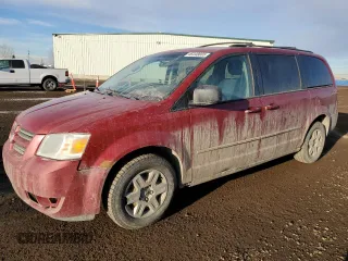 2008 Dodge Grand Caravan SE with VIN 2D8HN44H38R785015, listed as a Copart auction lot 46448665 with 286,599 mi miles and Salvage Title. Bid and sale history available at DreamBid. Image 1.