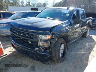 2022 Chevrolet Silverado 1500 Custom with VIN 1GCPDBEK0NZ604529, listed as a IAAI auction lot 41339561 with 29,697 mi miles. Bid and sale history available at carsss.com. Image 17.