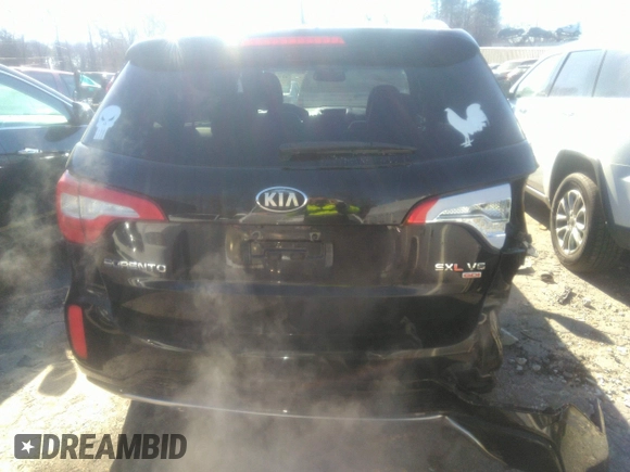 2014 Kia Sorento SX Limited with VIN 5XYKW4A74EG451217, listed as a IAAI auction lot 41358018 with 284,588 mi miles. Bid and sale history available at carsss.com. Image 16.