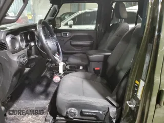 2021 Jeep Wrangler Unlimited Sport S с VIN 1C4HJXDG1MW761204, выставлен на аукционе Copart как лот 89063655 с пробегом 117 490 миль миль и Списание • Salvage title. История ставок и продаж доступна на DreamBid. Изображение 7.