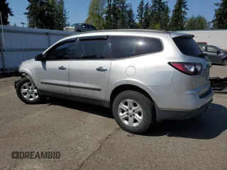 2014 Chevrolet Traverse LS z VIN 1GNKVFKD2EJ202683, wystawiony jako Copart lot #54389105 z przebiegiem 135 587 mil mil oraz Szkoda całkowita • Salvage title. Historia ofert i sprzedaży dostępna na DreamBid. Obrazek 2.