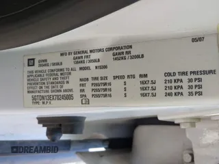 2007 Hummer H3 SUV с VIN 5GTDN13EX78245005, выставлен на аукционе IAAI как лот 42273124 с пробегом 181 234 миль миль и . История ставок и продаж доступна на DreamBid. Изображение 9.