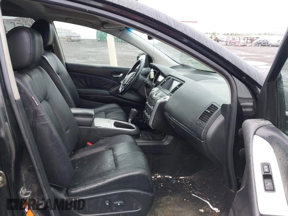 2009 Nissan Murano S with VIN JN8AZ18W49W121704, listed as a IAAI auction lot 42127624 with 191,697 mi miles. Bid and sale history available at carsss.com. Image 5.