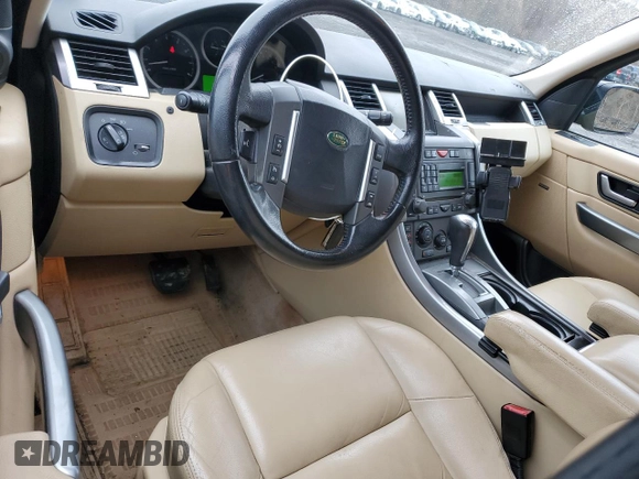 2007 Land Rover Range Rover Sport HSE with VIN SALSF25477A118770, listed as a Copart auction lot 51675965 with 144,609 mi miles and Salvage Title. Bid and sale history available at DreamBid. Image 8.