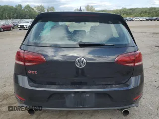 2019 Volkswagen Golf GTI S with VIN 3VW5T7AU0KM011651, listed as a Copart auction lot 70188304 with 0 mi miles and Salvage Title. Bid and sale history available at carsss.com. Image 6.