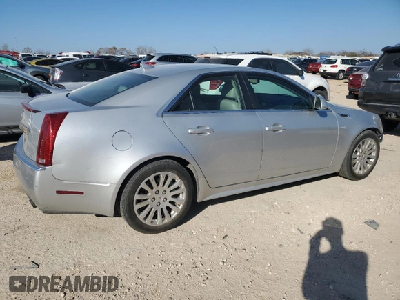 2011 Cadillac CTS Performance with VIN 1G6DJ5EY7B0104467, listed as a Copart auction lot 43811075 with 130,136 mi miles and Salvage Title. Bid and sale history available at carsss.com. Image 3.