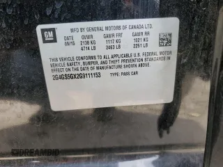 2016 Buick Regal Premium II with VIN 2G4GS5GX2G9111153, listed as a Copart auction lot 53117385 with 137,863 mi miles and Salvage Title. Bid and sale history available at DreamBid. Image 14.