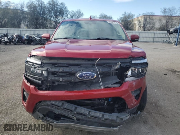 2022 Ford Expedition Max XLT with VIN 1FMJK1HTXNEA37002, listed as a Copart auction lot 49003075 with 20,773 mi miles and Salvage title. Bid and sale history available at DreamBid. Image 5.