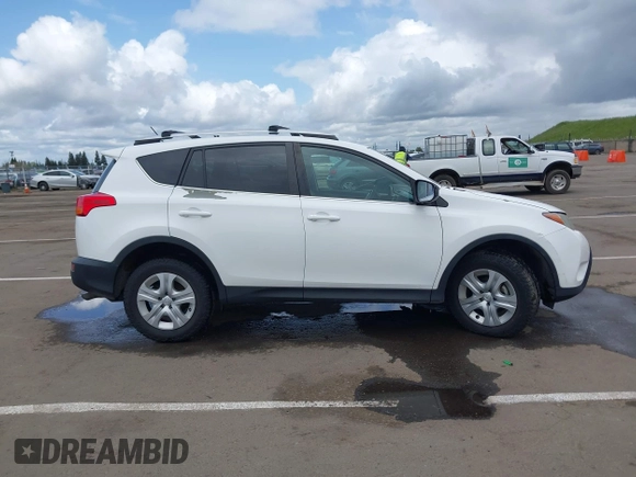 2015 Toyota RAV4 LE with VIN 2T3BFREV2FW249999, listed as a IAAI auction lot 41893415 with 112,967 mi miles. Bid and sale history available at carsss.com. Image 13.