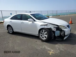 2007 Lexus ES 330 with VIN JTHBJ46G972076024, listed as a Copart auction lot 44470405 with 73,036 mi miles and Salvage Title. Bid and sale history available at DreamBid. Image 4.