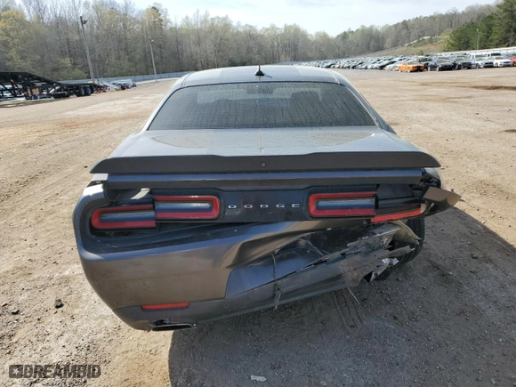 2017 Dodge Challenger SXT Plus with VIN 2C3CDZAG5HH608514, listed as a Copart auction lot 50757635 with 76,364 mi miles and Salvage Title. Bid and sale history available at carsss.com. Image 6.