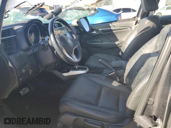 2017 Honda Fit EX-L with VIN JHMGK5H89HS023985, listed as a Copart auction lot 85795274 with Not Provided miles and Salvage Title. Bid and sale history available at DreamBid. Image 7.